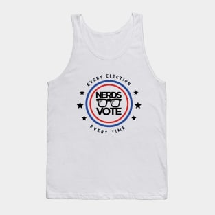 Nerds Vote Circle Tank Top